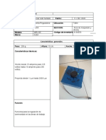 Ficha Técnica de Control