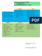 Jadwal Petugas Piket 9.5