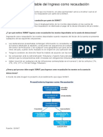 Asiento Contable Del Ingreso Como Recaudación