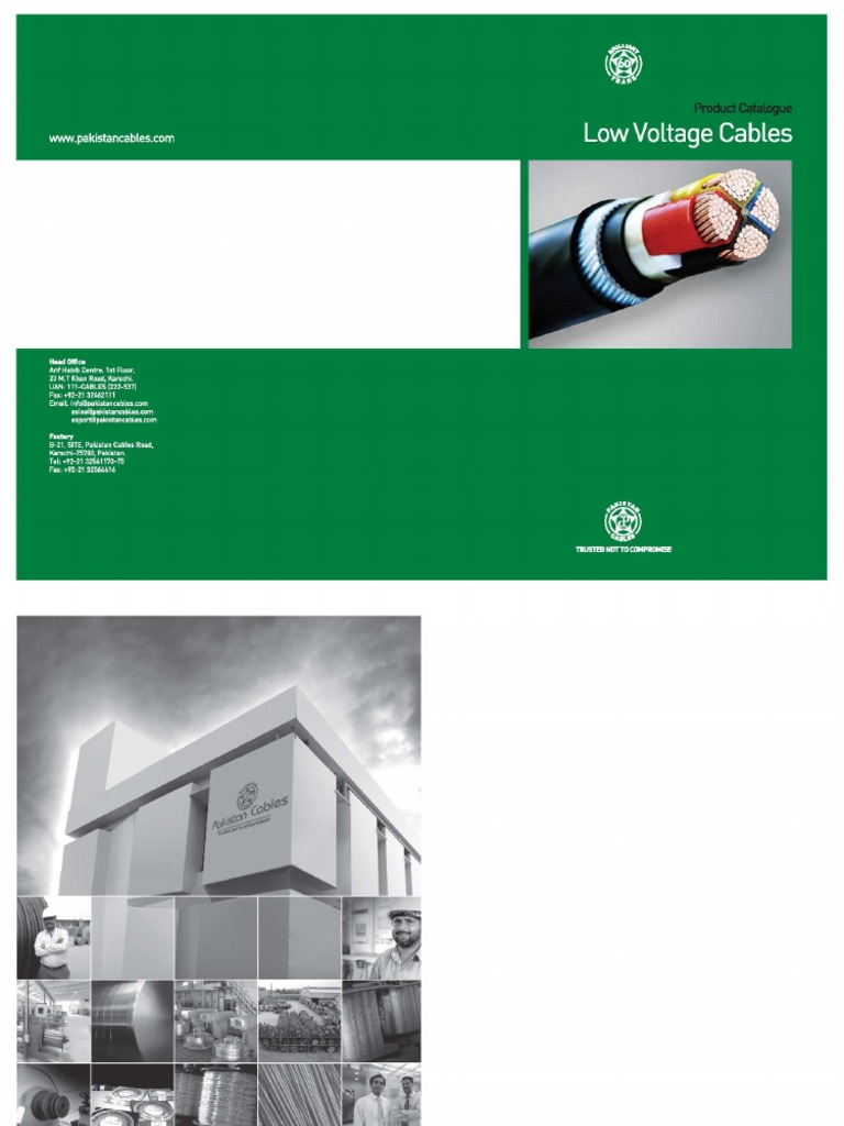 Low Voltage Cables Book PDF Insulator (Electricity) Electrical