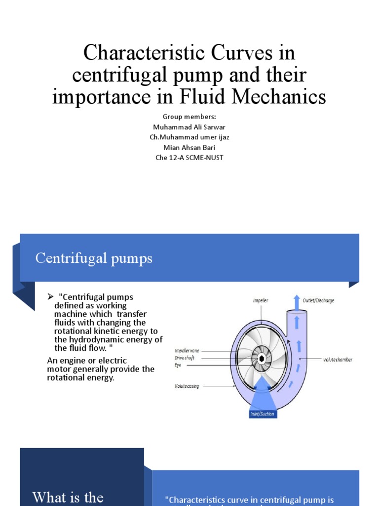Centrifugal Pump Characteristic Curves | PDF | Pump | Dynamics (Mechanics)