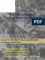 Sistem Komando Tanggap Darurat Bencana