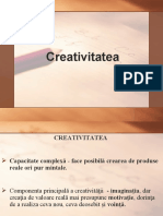 Creativitatea Si Imaginatia