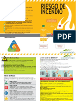 Folleto Riesgo de Incendio