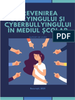 Suport de Curs - Prevenirea Bullyingului Și Cyberbullyingului În Mediul Școlar