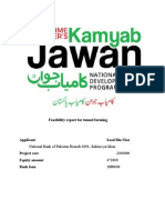 Feasibility Report For Tunnel Farming: National Bank of Pakistan Branch 0391-Rahim Yar Khan 2360000 472000 1888000