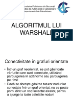 Algoritm Warshall