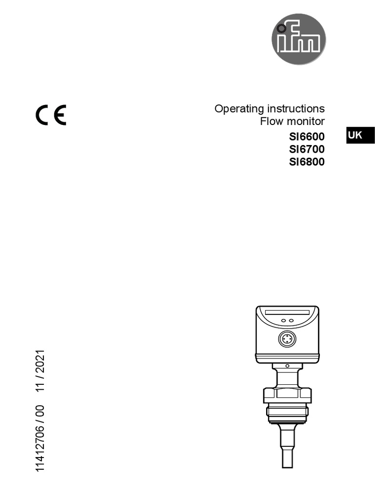 Ifm Flow Switch PDF