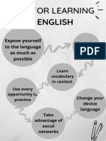 Tips For Learning English