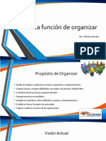 La Función de Organizar - II Parcial