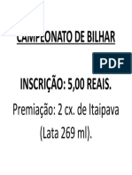 Proibido Entrar Com Bebidas e Comidas de Outros Estabelecimentos Aqui