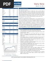 Institutional Research: Daily Note