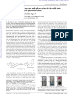 Photochromism of Spiropyrans and Spirooxazines in The Solid State: Low Temperature Enhances Photocolorationw