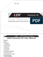 KDS Flymentor 3D User Manual Guide