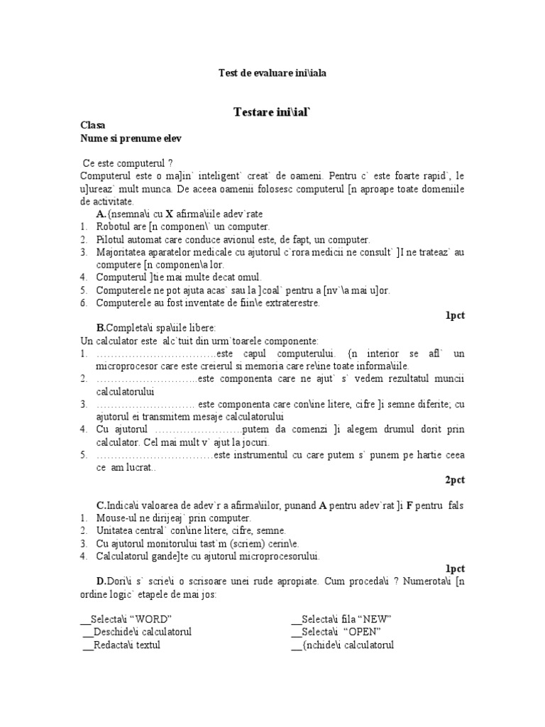 Test Initial | PDF