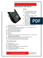 DGT-FD800 Ultrasonic Flaw Detector: Features