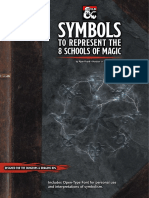 Symbols: To Represent The 8 Schools of Magic