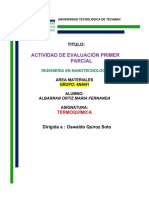 Actividad de Evaluación Primer Parcial