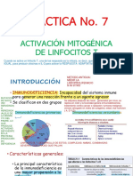 Práctica 7 Activación Mitogénica de Linfocitos T