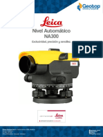 Nivel Automatico Na300 Leica Geotop