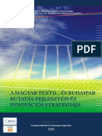 A Magyar Textil Es Ruhaipar Kutatasfejlesztesi Es Innovacios Strategiaja