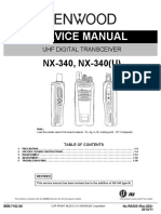 Service Manual: NX-340, NX-340 (U)