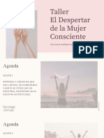 Taller Despertar de La Mujer Consciente 1