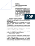 Interdicto de recobrar por despojo de terreno