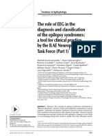 The Role of EEG in The Diagnosis and Classification of The Epilepsy Syndromes (Part 1)