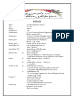 Bio Data - Aamer Saleem