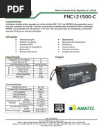 Bateria Selada NEWMAX FNC121500-C