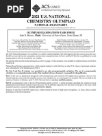 2025 Usnco Local Exam | PDF | Acid | Ester