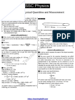 SSC-English-Version-Physics-Note-Chapter-1-Physical-Quantities-And-Measurement