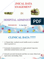 Clinical Data Management: Hospital Administration