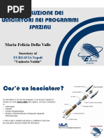 DELLA VALLE - Evoluzione dei lanciatori 12_10_19