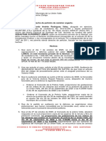 Derecho de Peticion Alcalde La Union Completo