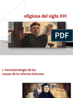 La Crisis Religiosa Del Siglo XVI