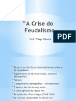 A Crise Do Feudalismo