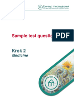 Sample Test Questions: Krok 2