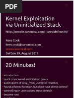 Kernel Exploitation