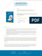 Procedimientos Clínicos para La Evaluación de La Visión Binocular