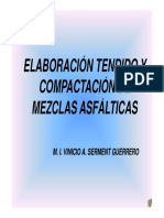 Elaboración Tendido y Compactación