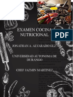 Examen Cocina Nutricional