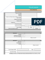 Plantilla de Ficha de Empleado