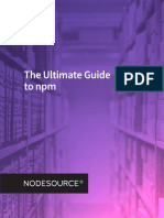 The Ultimate Guide To NPM: © 2018 Nodesource, LLC