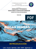 Mineralogia Y Petrografia Rocas Igneas Clasificacion Formacion