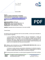 DTC 0068 - Oficio RP Accion Popular - Maria Eded Vargas - Requerimiento Informacion PSMV Florencia