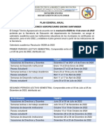 Plan General Anual