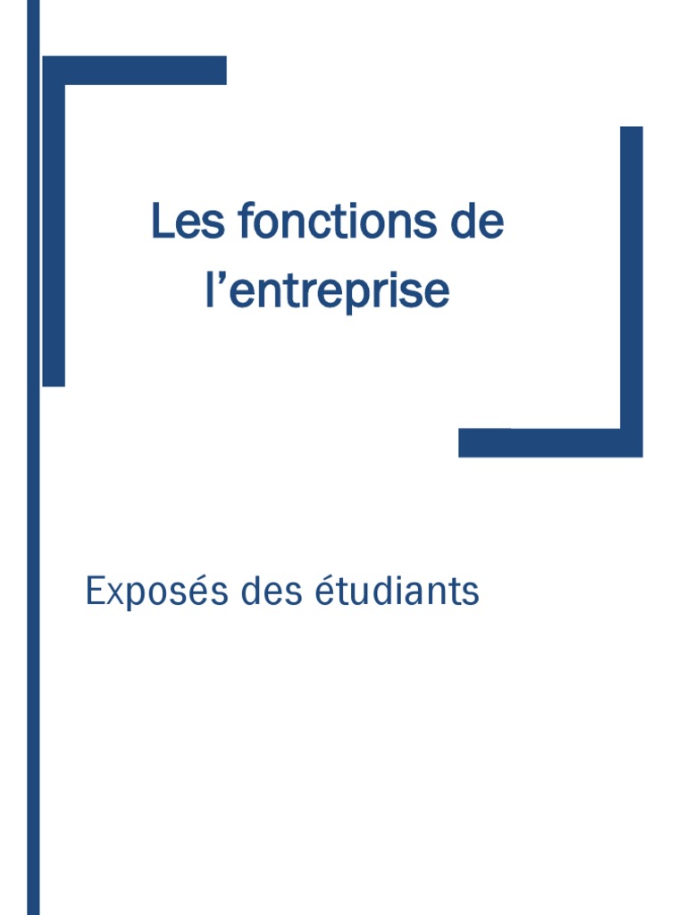 Fonctions clés du management d'entreprise | PDF | Motivation | Motivant
