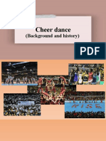 Cheer Dance: (Background and History)